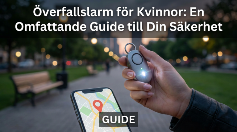 Överfallslarm för Kvinnor: En Omfattande Guide till Din Säkerhet