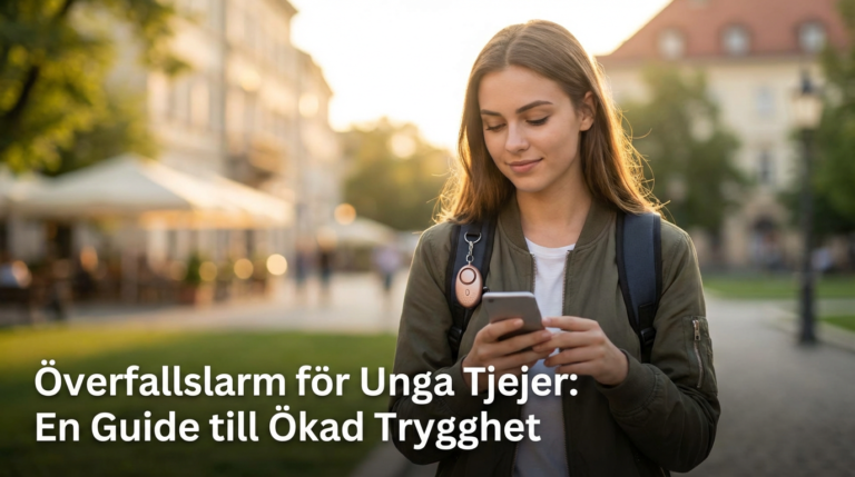 Överfallslarm för Unga Tjejer: En Guide till Ökad Trygghet