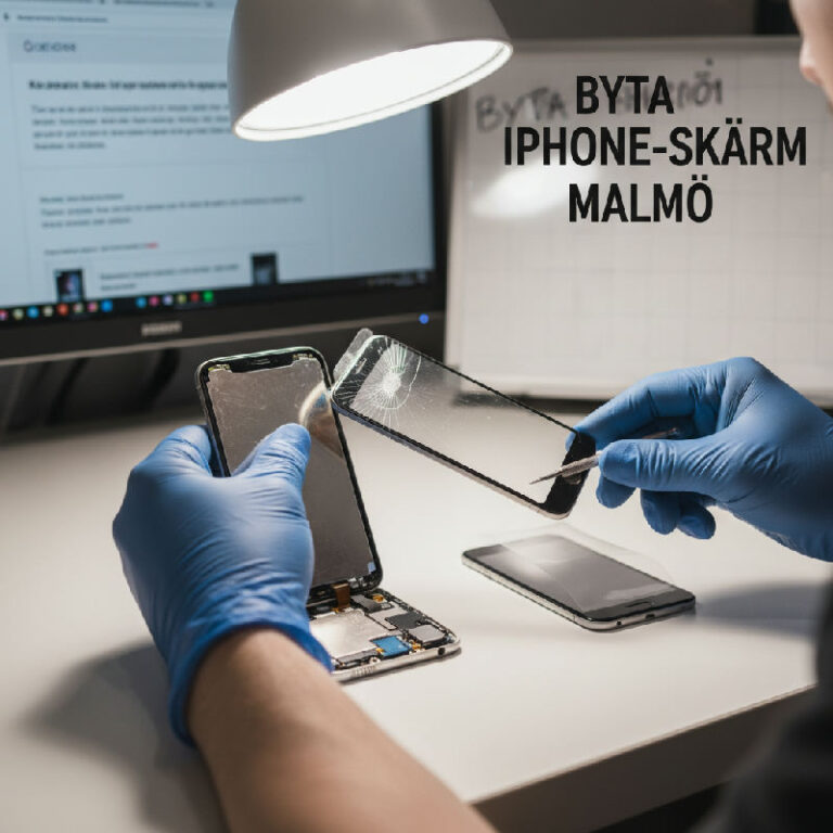 Byta iPhone‑skärm pris Malmö: Guide till kostnader, alternativ och smarta val